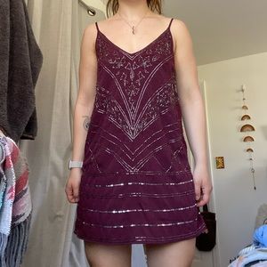 Free People Beaded Dress